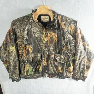 Vintage Woolrich Jacket Mens *XL* Camo Outdoor Realtree Hardwoods Hunting Bomber